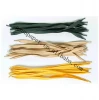 Environmental 100%  paper bag handle cord, wood cord, gift box packaging rope in pantos colors