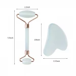 Environmental Manual Massager Opolite Jade Stone Beauty Skin Jade Face Facial Roller Massage