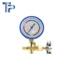 environmental protection manifold gauge set aluminum single valve body