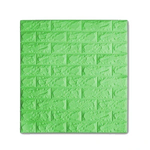 EVA 3D brick wall with adhesive eco-friendly waterproof DIY home decor wall sticker