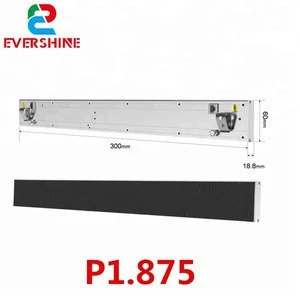 Evershine P1.875 300x60x18.8 mm  Resolution Smart Shelf LED Display Screen Sign Indoor HD Small Pitch LED Display
