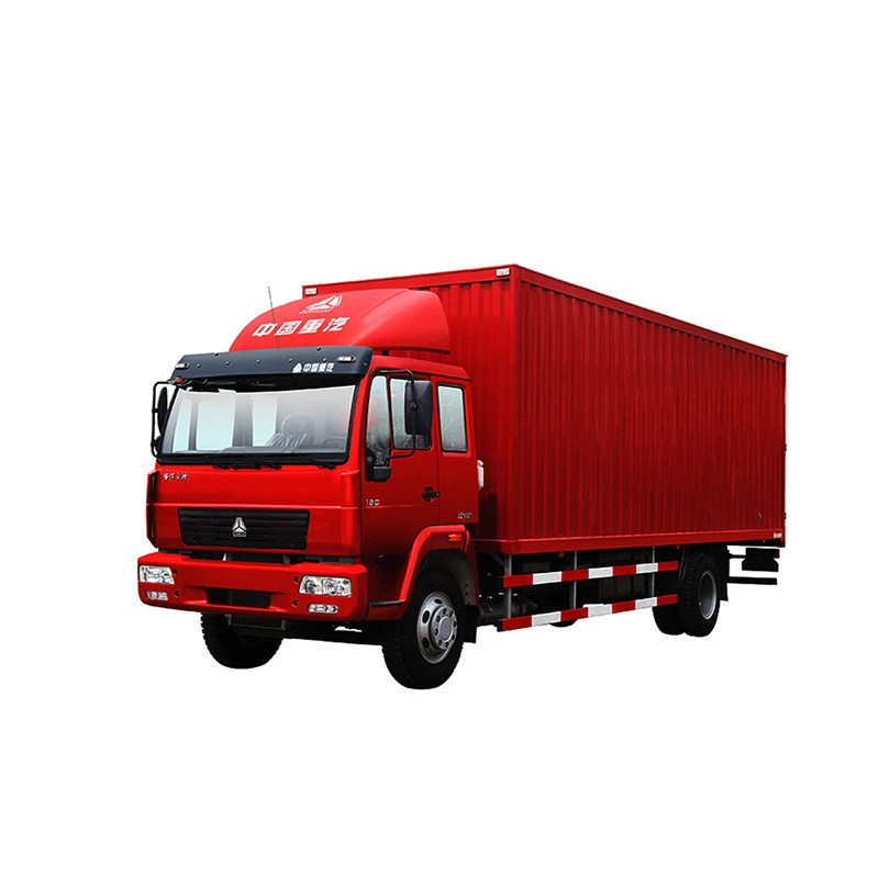 Express Delivery Dry Cargo Van Truck Hot Selling Closed Van Cargo Truck