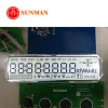 Factory 16 digits 7 Segments Lcd Display Custom Optoelectronic Displays for energy meter