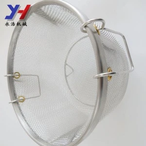Factory custom metal food basket liners for baking equipment commercial