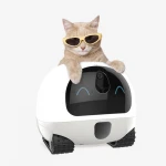 Factory direct sales robotic cat toy pet monitor camera pet electronic toy
