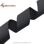 Factory  in stock 20mm 32mm 38mm 50mm Polyester Webbing  Woven Plain Straps Nylon Webbing