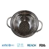 Factory New Arrival:Stainless Steel Colander with Double ears for Fruit and Vegetable