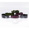 Factory OEM Special mould productions detachable silicone wristbands Custom silicone girl bracelet logo