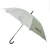 Import factory produce customer logo printing silver coating straight umbrella for advertising umbrella from China