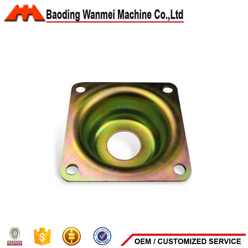 Factory stamping plate and punching deep drawing grooved gasket