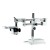 Import Factory Supply 7-45X Simul Focal Zooming Optical Microscopio Set Lens Dual Arm Double Boom Stand Trinocular Stereo Microscope from China