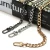Import Factory Supply Cheap Gold Silver Black Metal Purse Chain Strap Handle Shoulder belt Crossbody Handbag Bag Chain from China