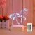 Import Factory wholesale 16 Colors Changing 3d acrylic night light Table Lamp night led light from China