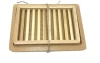 Factory Wholesale bamboo soap dish unique drying bamboo box soap holder dish