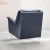 Import Factory Wholesale Bedroom Leather design Couch living room furniture black single seat leather armrest sofa from China