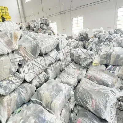 Factory Wholesale Bulk Cheaper Mixed Bales Unisex EVA TPR Bathroom Used Slipper