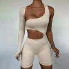 Fall New Style Long Sleeved Sexy Hollow Sports Jumpsuit Fall 2021 Apparel for Women