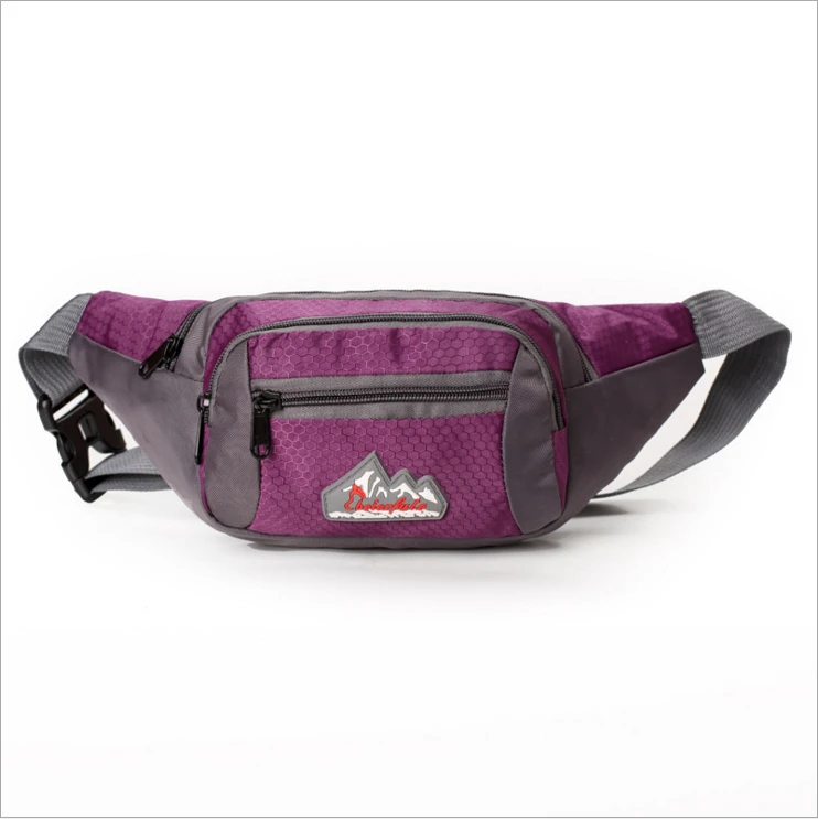 Fashion Design Fanny Pack Waterproof Shiny Belt waist Bag