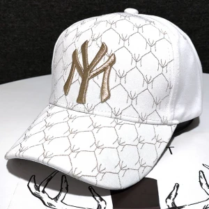 fashion designer women adjustable free size baseball outdoor sports cap high quality NY brand logo purple cap