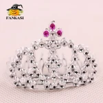 Fashion party mini plastic tiara