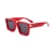 Import Fashion Square Luxury Brand Sunglasses Men Women UV400 Sun Glasses from China