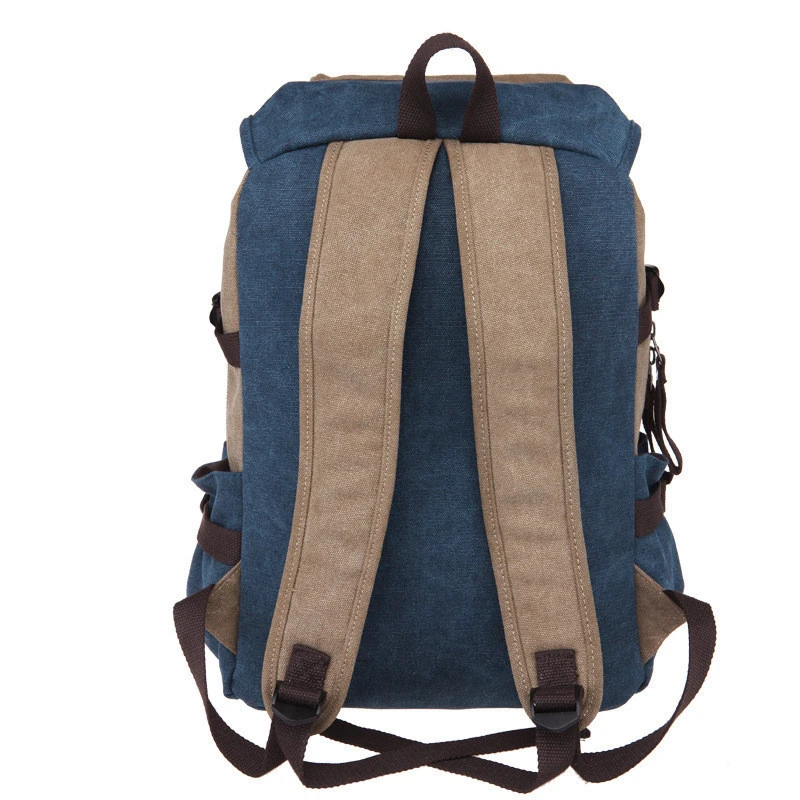 Fashionable Laptop Backpack Canvas Travel Bag Tactical Backpacks