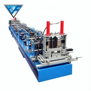 Fast Changed Size CZ Section Purlin Cold Roll Forming Machine for Steel Construction HF