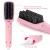 Import Fast Electric Smooth Brush Ceramic Hair Straightener Comb Flat Iron With Led Straight Brush from China