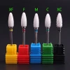 Fast Shipping Polishing Cleaning Ceramic Nail Drill Flame Bit For Electric Nails Drills Grinding Machine