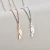Import Feather necklace titanium steel pendant stainless steel necklace from China