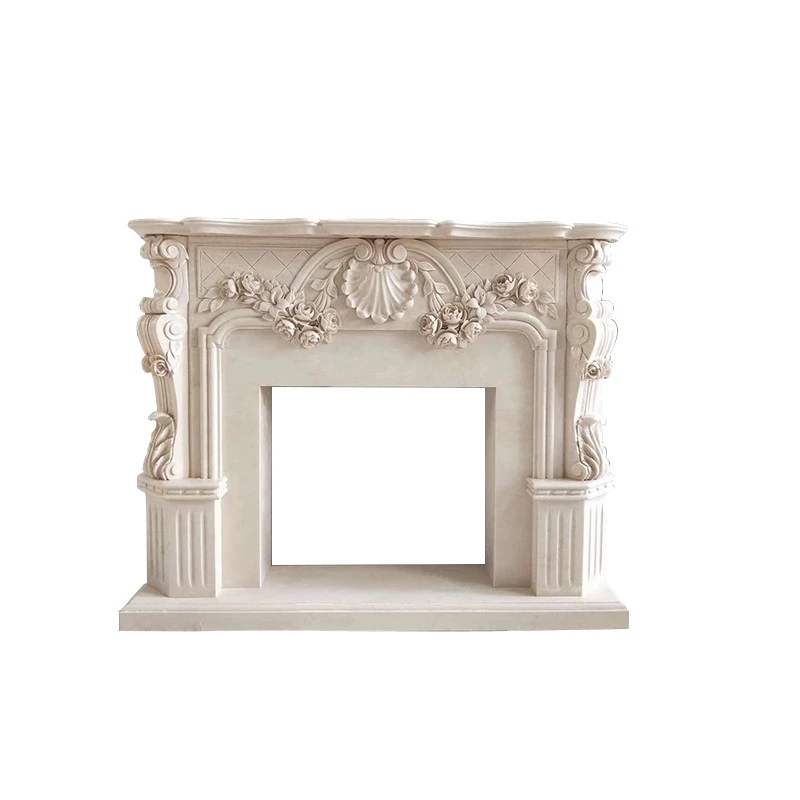 Fireplace Supplier Manufacturing Marble Cherub, Beige Other Fireplaces Marble Fireplace,jls18 Modern Freestanding Eco-friendly