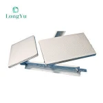 Fireproof wall decoration product PVC Gypsum Ceiling Tiles factory supply
