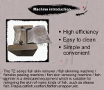 fish fillet machine Tilapia skin peeling machine fish skin removing machine