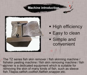 fish fillet machine Tilapia skin peeling machine fish skin removing machine