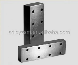 Fish plate T89 and T90/Elevator part for guide rail