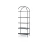 Import Five Layers Black Powder Coated Metal Rack For Home And Luxury Stores Goods Storage Whare House Industrial Cabinet from China