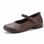 Flat Bottom Leather Casual Shoes Sneakers Women Flat Lady Shoes