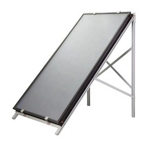 Flat plate solar collector, solar water heater heating collector with connection accessory