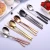 Import Flatware Set 18/10 Stainless Steel Cutlery Forks Spoons Chopsticks Portable Travel Silverware Set Travel Camping Set with Case from China