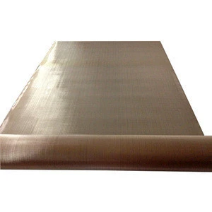 Flexible Fabric Expanded Magnetic Shielding Copper Mesh For Faraday Cage Stock