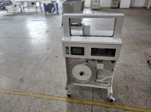 floor type banknotes business card paper banding machine