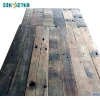 Floor wall panels on anticorrosive wood decoration materials solid wooden decoration materials The ceiling
