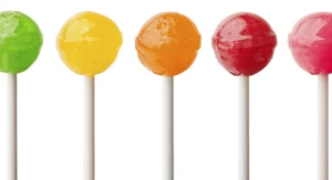 Flovoured Lollipops Confectionery Candy Sweets