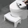 Foldable Bathroom Toilet Stool, Folding Squatting Stool for Kids and Adult, Fits all toilets
