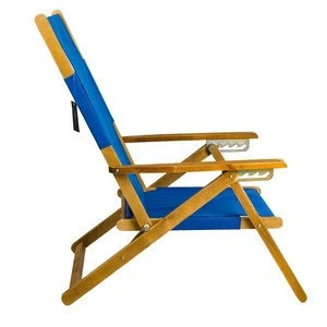 Foldable Garden Outdoor Furniture Wooden Folding Fabric Fishing Wood Camping Beach Chair