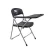 Import Folding Chair Writing Pad Plastic Classroom Student Tablet Chair School Lecture Hall Furniture 250KGs Capacity from China