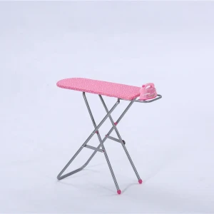 Folding toy ironing board