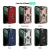 For iPhone 11 Sergeant Anti-fall Armor case mobile phone Ring Bracket Car PC+TPU for iphone 11pro