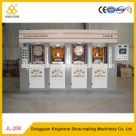 Four Stations Automatic One/Two Color TR/TPU/PVC Sole Static Direct Injection Molding Machine