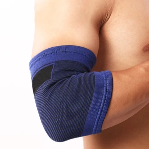 Free sample boutique breathable custom fitness elbow brace sports safety elbow protector pads